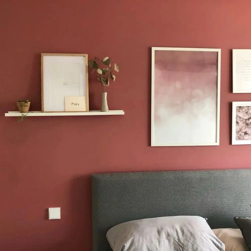 Foto der Farbe Schöner Wohnen 17 Englisches Rosenrot