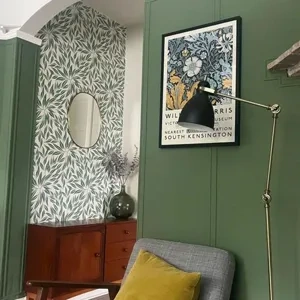 Foto der Farbe Farrow and Ball 34 Calke Green