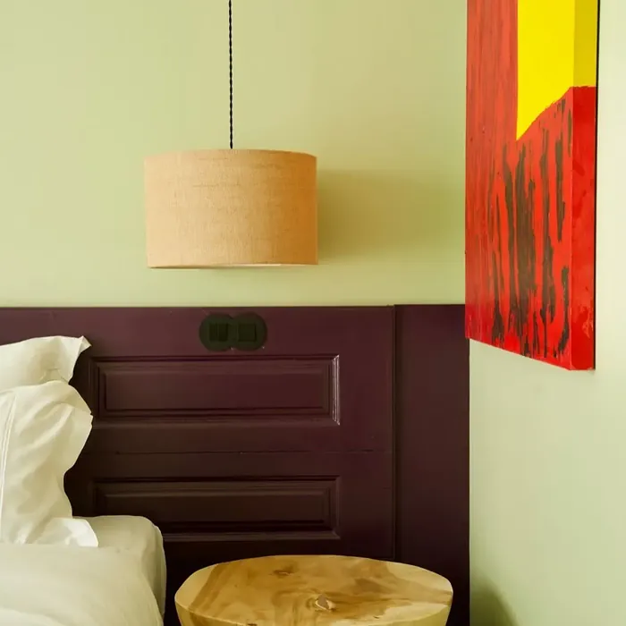 Farrow and Ball Brinjal 222 schlafzimmer