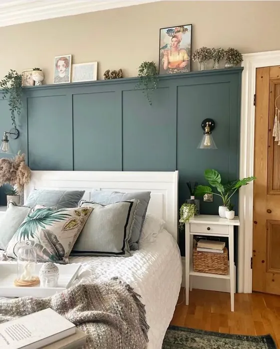 Farrow and Ball Inchyra Blue 289 schlafzimmer